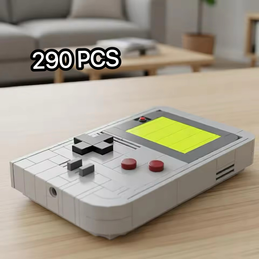 Retro Gaming Console Lego - Mini Handheld Games Console Building Blocks