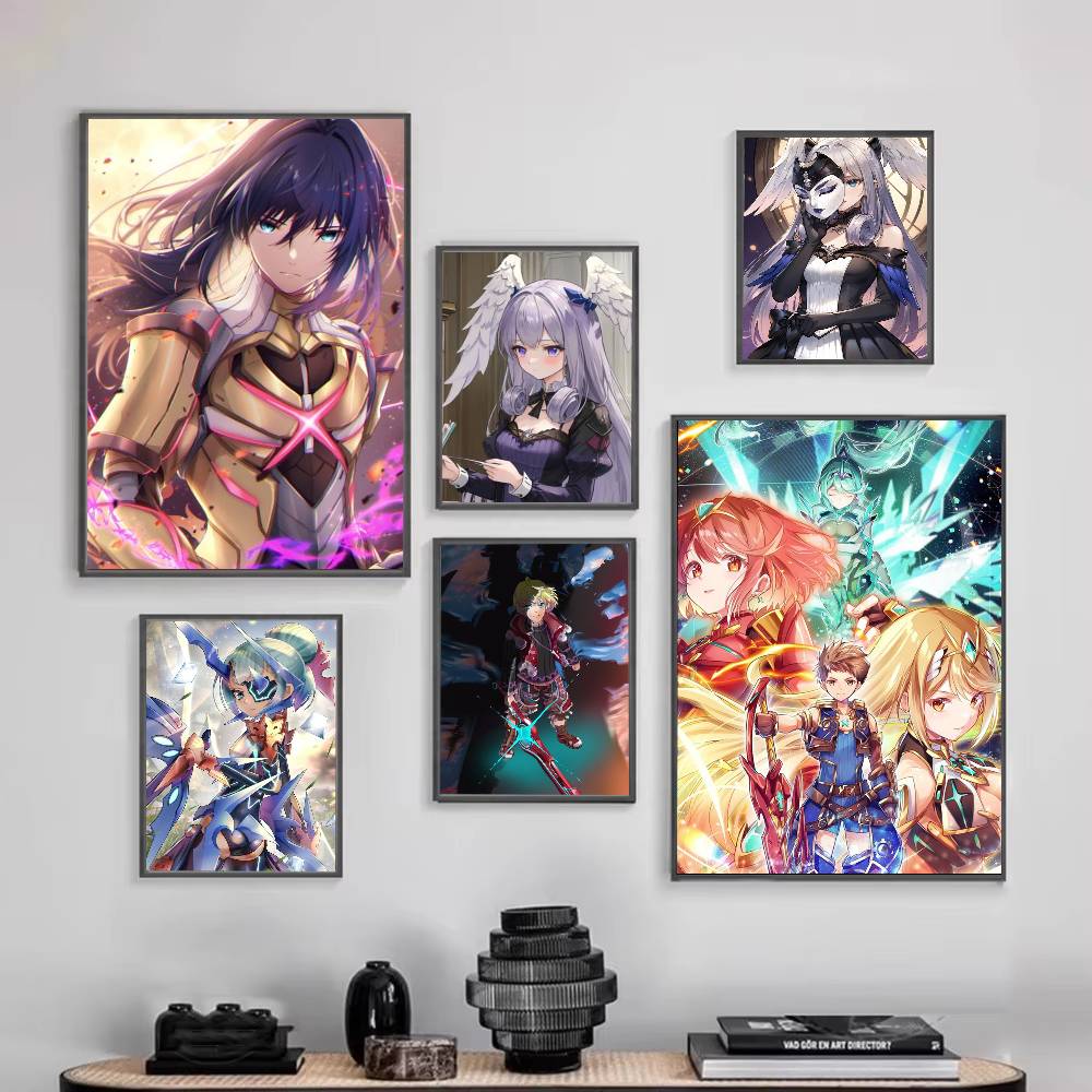 Retro Poster Gaming - Game Xenoblade Chronicles 2 Poster HD