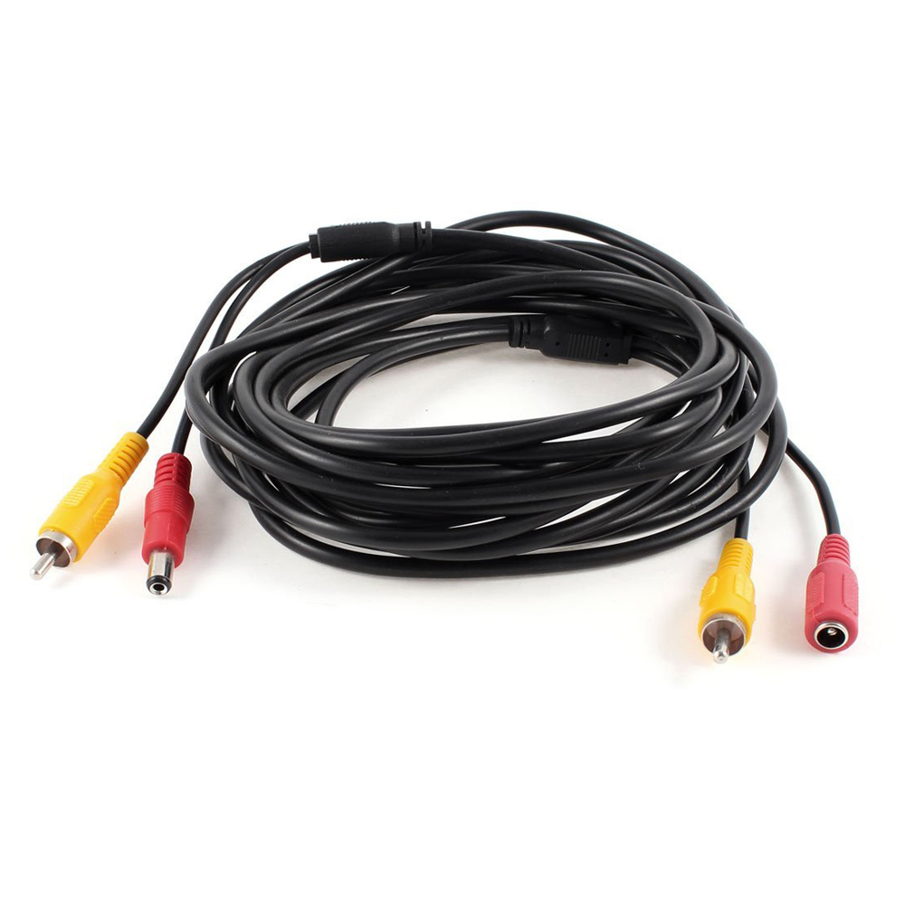 Composite Rca Cable - 5M/10M/20M RCA Video AV DC Power