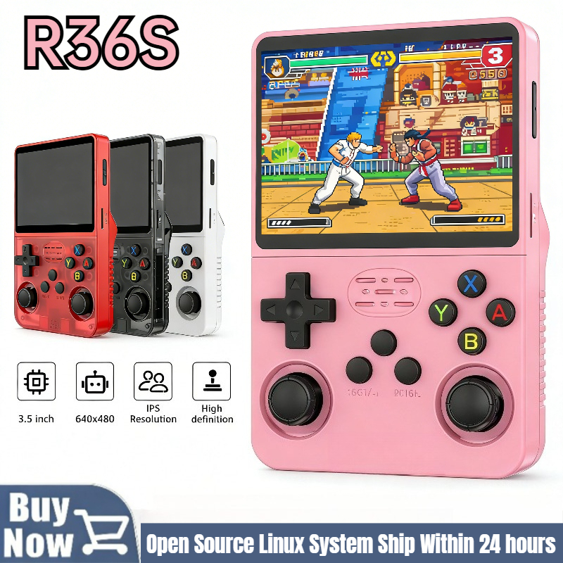 Retro Gaming R36S - R36S Retro Game Console ARKOS System
