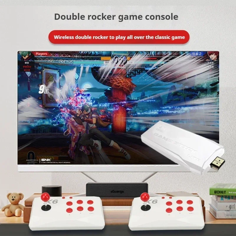Retro Gaming Mister - X6 Retro Video Game Console 2.4G