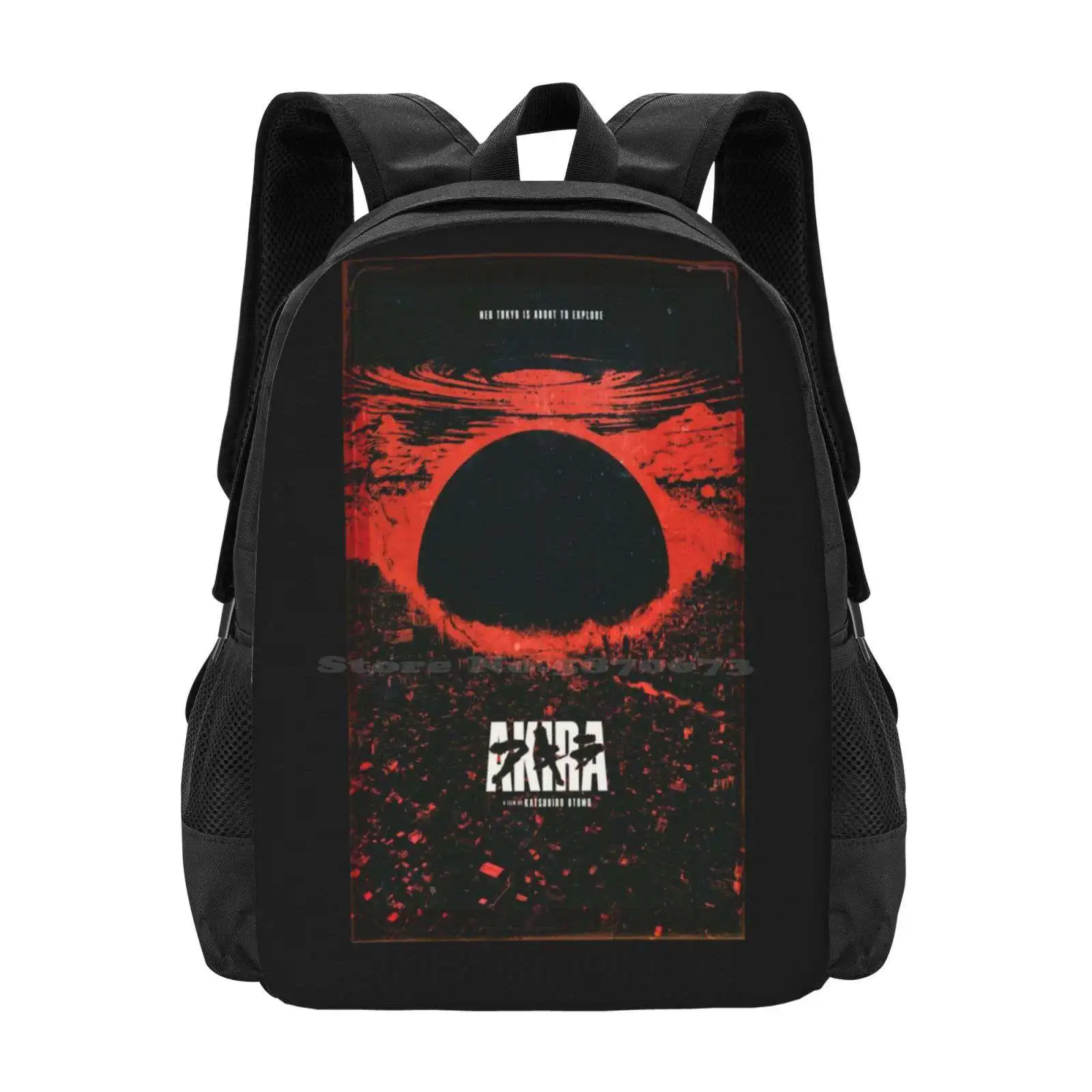 Retro Poster Gaming - Akira-Us Film Poster Pattern Design Bagpack