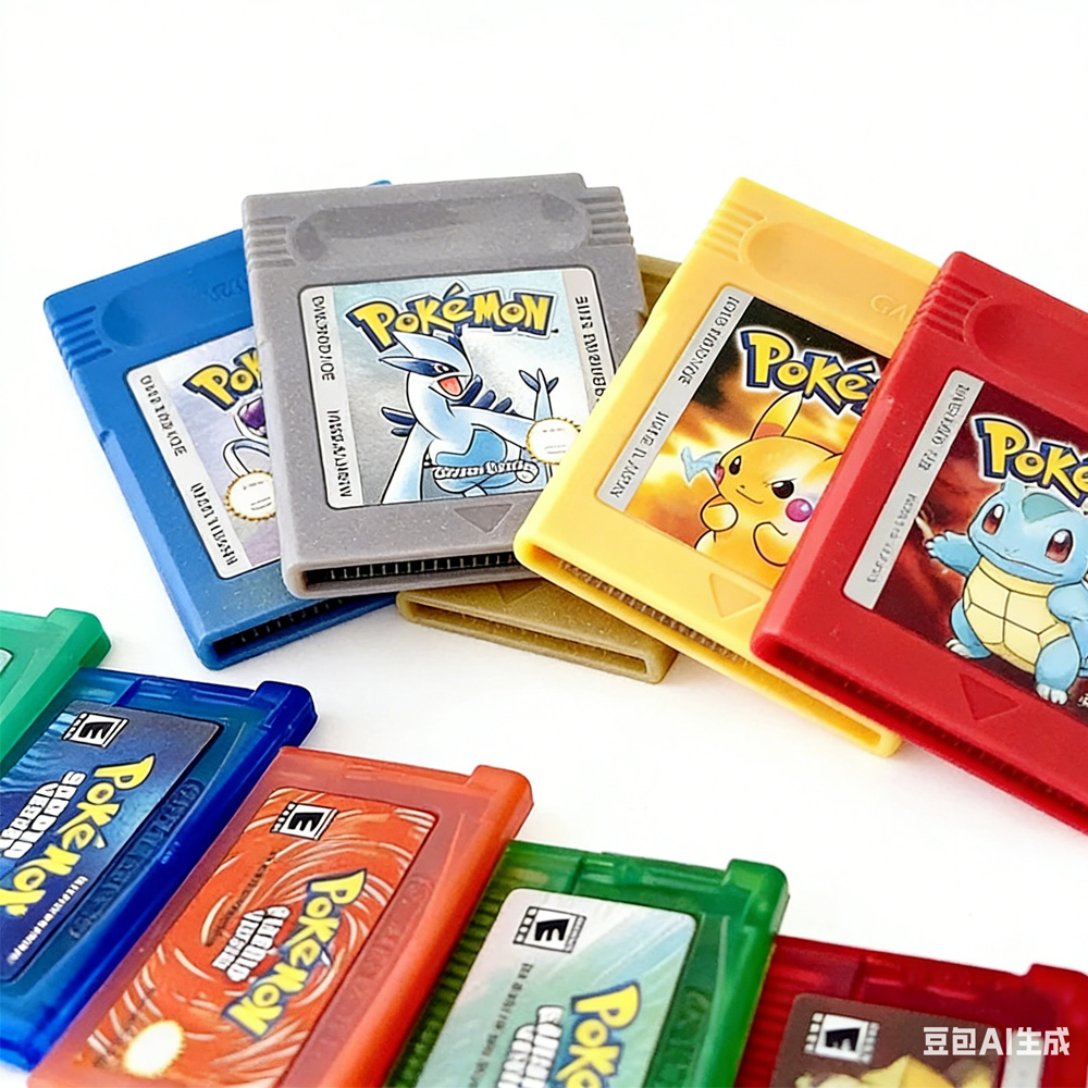 Retro Gaming Pokemon - Pokemon GBC 16 Bit Game Cartridge