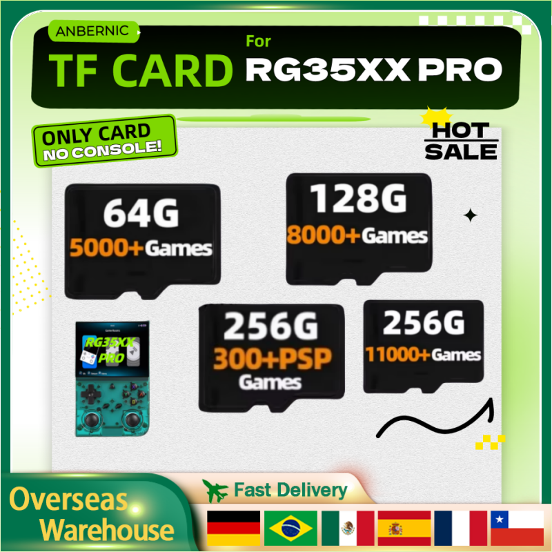 Retro Gaming Consoles - For ANBERNIC RG35XX PRO Memory Card