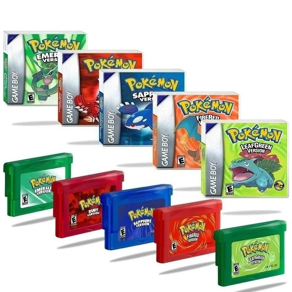 Retro Gaming Pokemon - GBA RTC Pokemon Real Clock Game