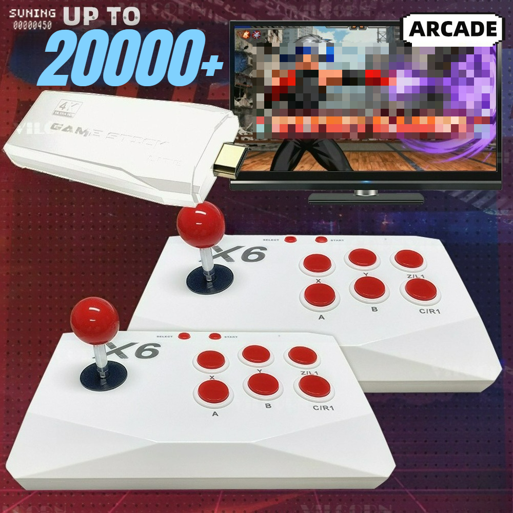 Retro Gaming Mister - X6 Retro Video Game Console 4K