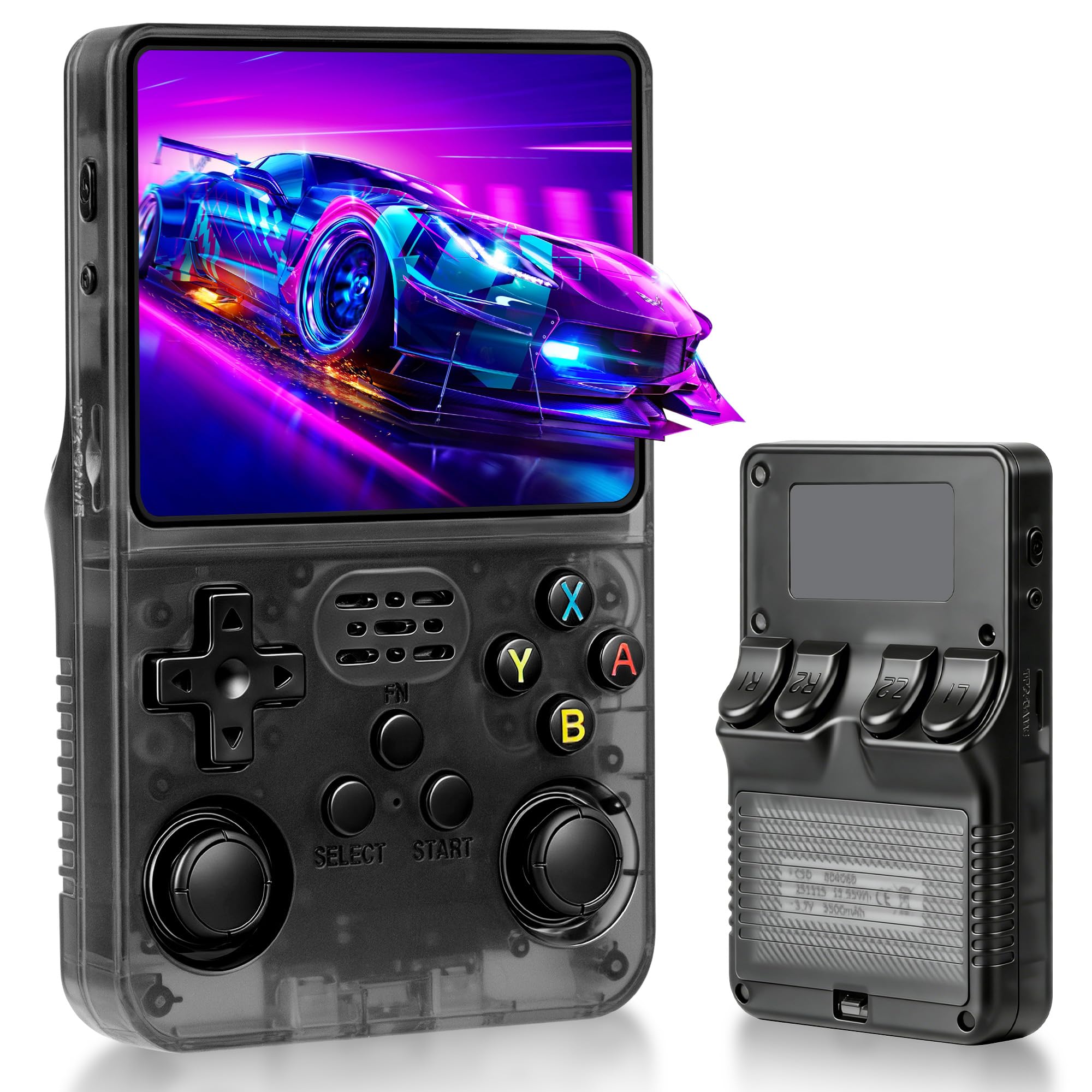 Retro Gaming R36S - R36S Retro Handheld Game Console,Built-in 20000+