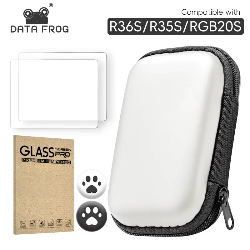 Retro Gaming R36S - DATA FROG Tempered Glass Screen Protector