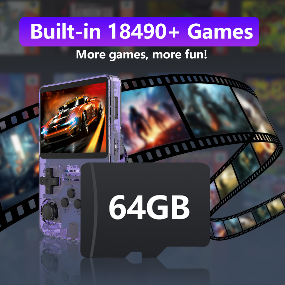 64GB Game Card for R36S Retro  - Retro Gaming R36S recension och pris