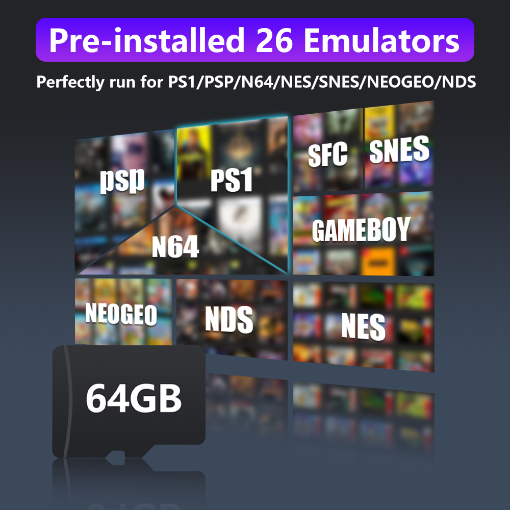 64GB Game Card for R36S Retro  - Retro Gaming R36S recension och pris