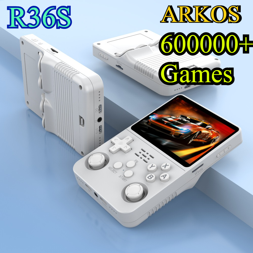 BOYHOM 256G Open Source R36S R - Retro Gaming R36S recension och pris