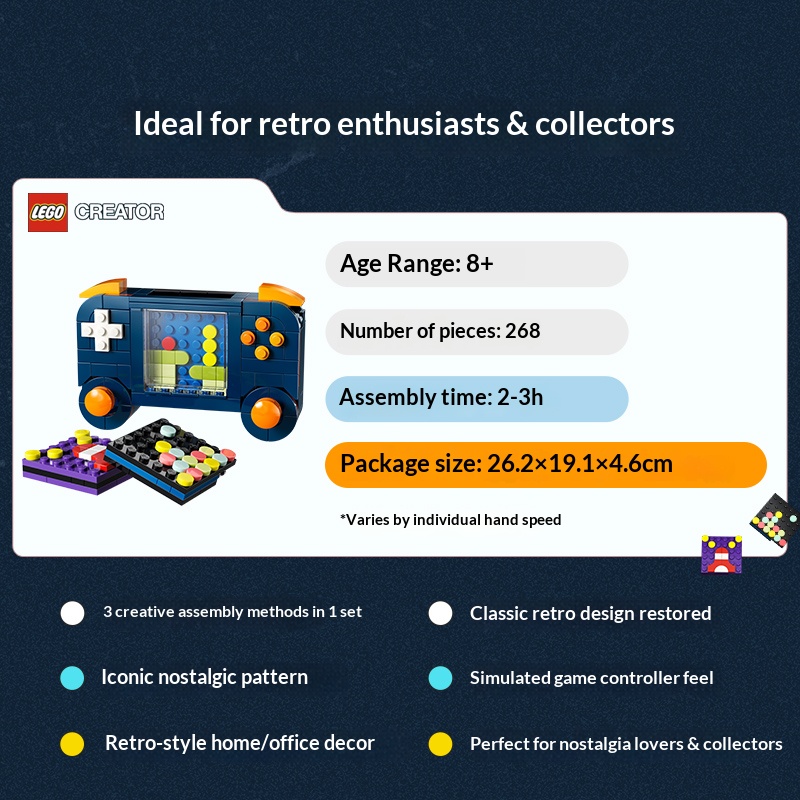 LEGO Creator 3in1 Building Blo - Retro Gaming Consoles recension och pris
