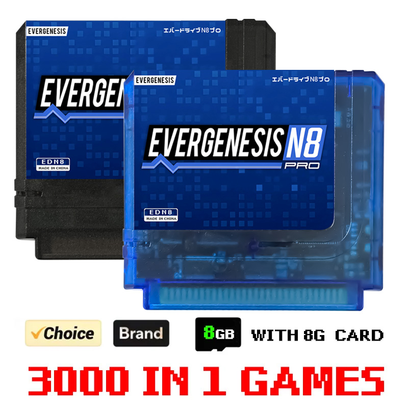 3000 in 1 Game Card ED N8 Pro  - Retro Game Card recension och pris