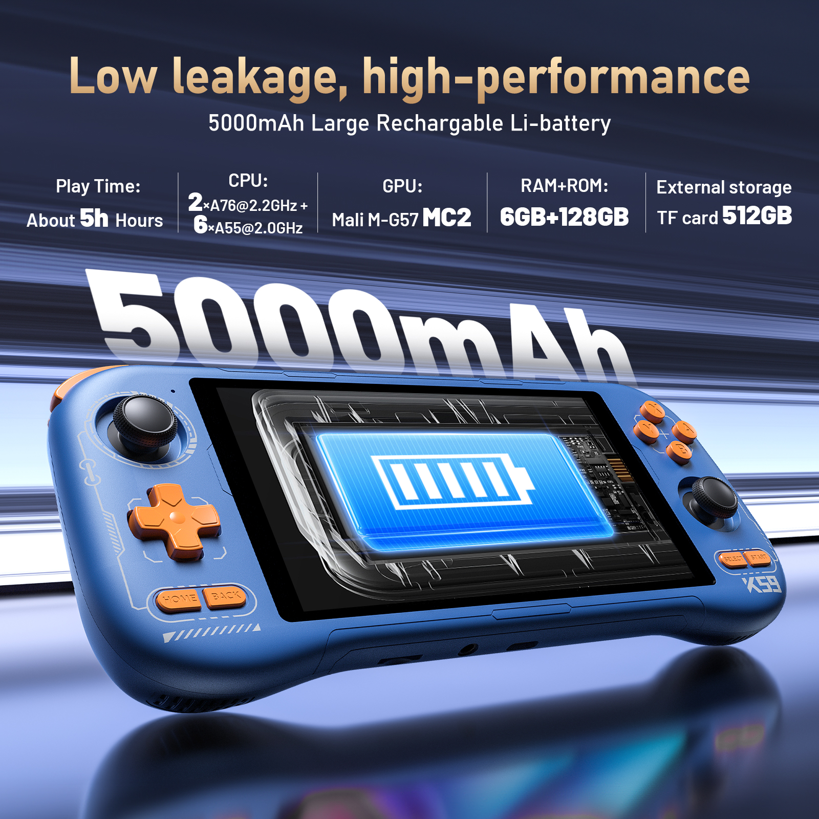 K59 Pro Android 14 Handheld Ga - Retro Gaming Console Lego recension och pris