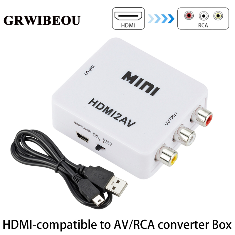 GRWIBEOU HDMI-compatible to AV - Composite Rca Cable recension och pris