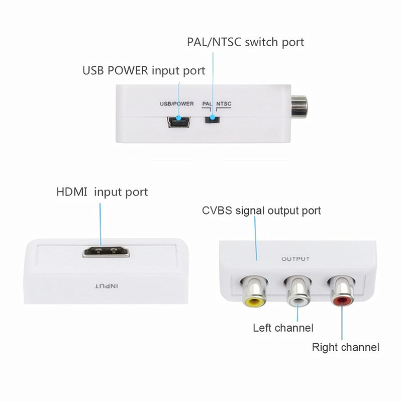 GRWIBEOU HDMI-compatible to AV - Composite Rca Cable recension och pris