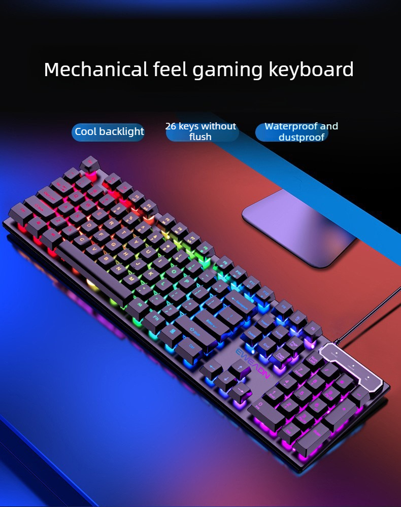 EWEADN GX330 Gaming Keyboard 1 - Retro Gaming For Windows recension och pris