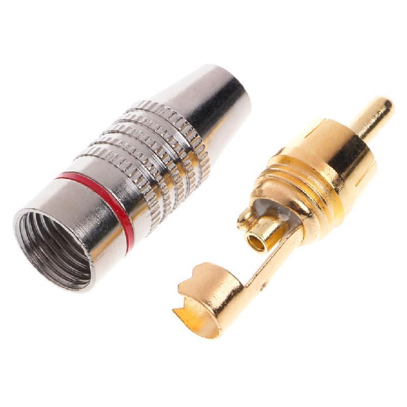 10pcs RCA Male Plug Audio Vide - Composite Rca Cable recension och pris