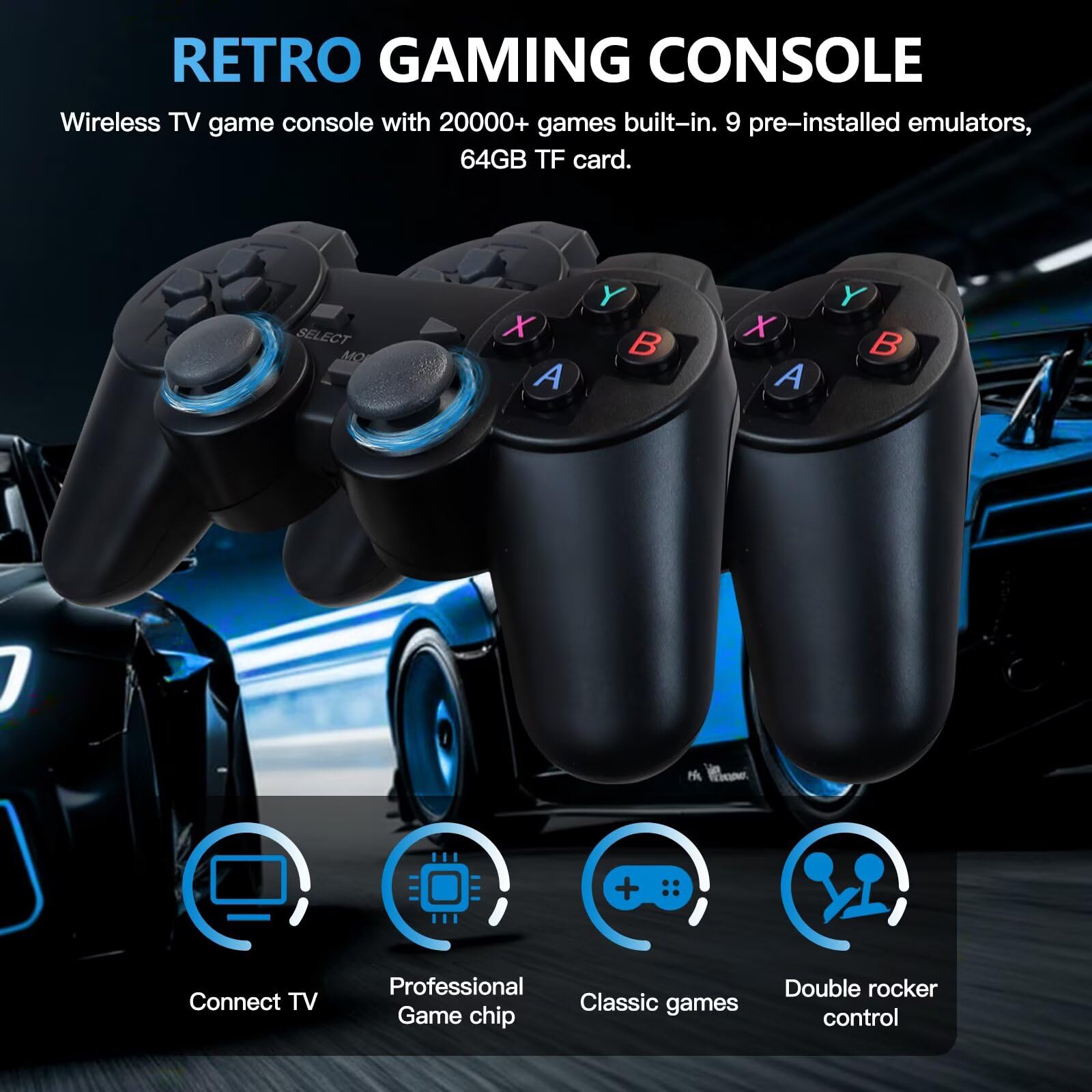 Retro Video Game Console 4K Ga - Retro Gaming Mister recension och pris