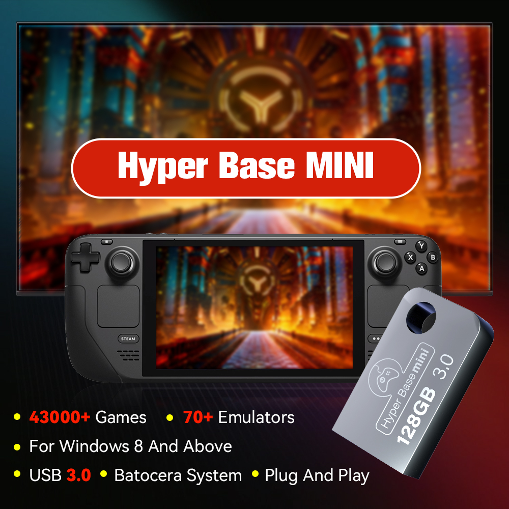 Batocera 128G Gaming Stick Wit - Retro Game Card recension och pris