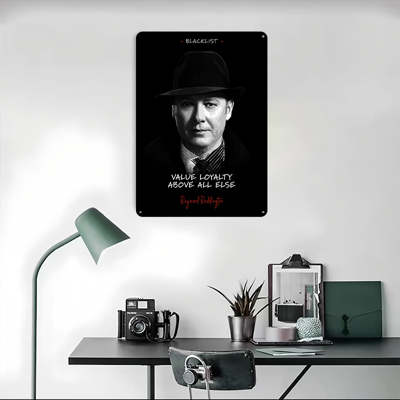 Raymond Reddington Metal Poste - Retro Poster Gaming recension och pris