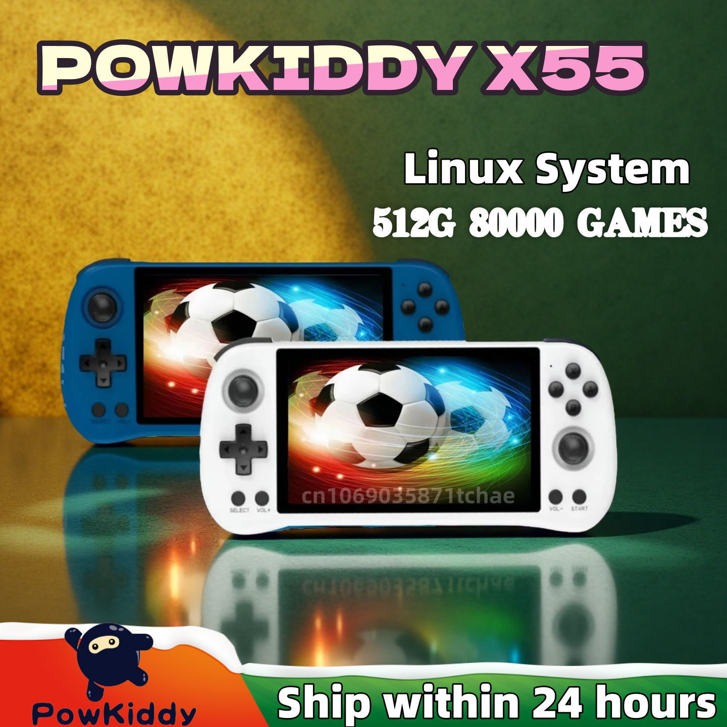 POWKIDDY X55 Handheld Game Con - Retro Gaming Console Lego recension och pris