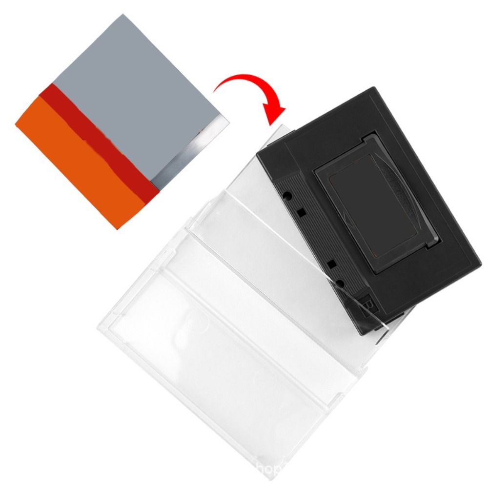 Clear Game Cassette Storage Bo - Retro Game Card recension och pris