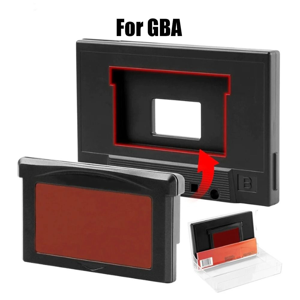 Clear Game Cassette Storage Bo - Retro Game Card recension och pris