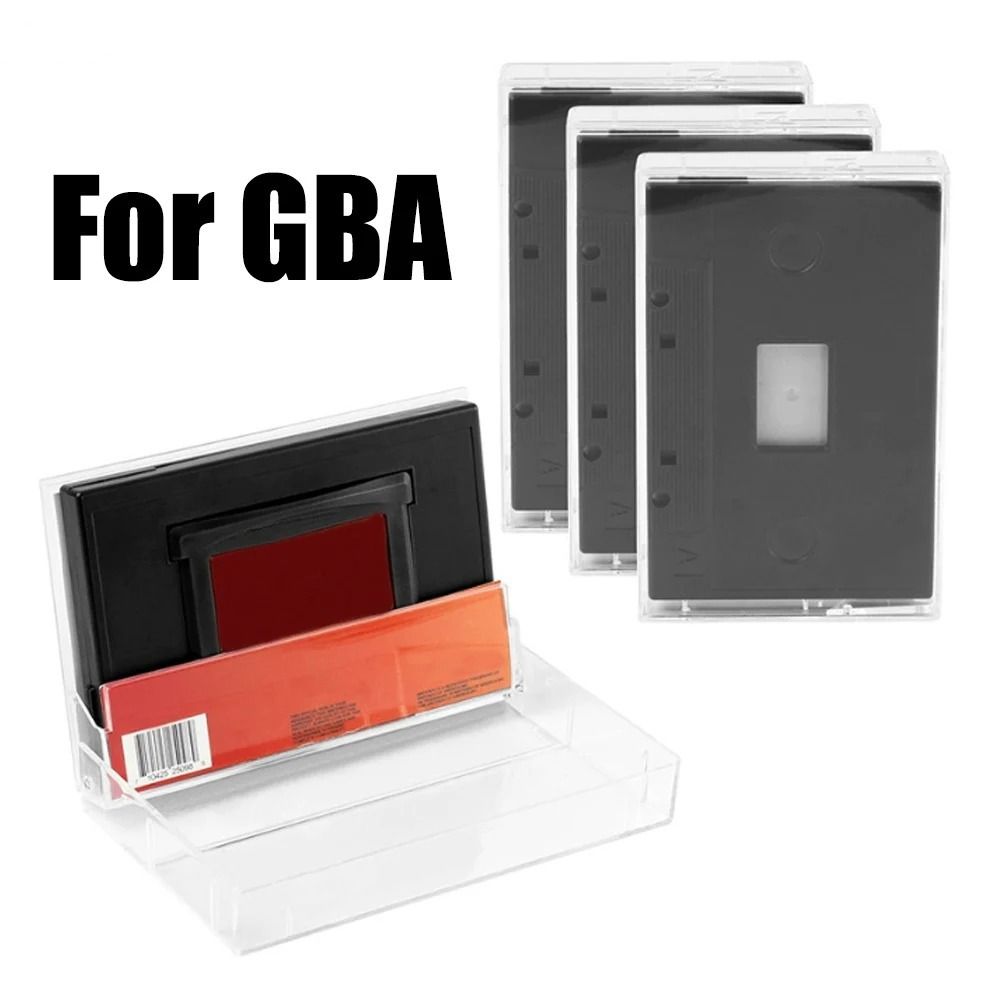 Clear Game Cassette Storage Bo - Retro Game Card recension och pris