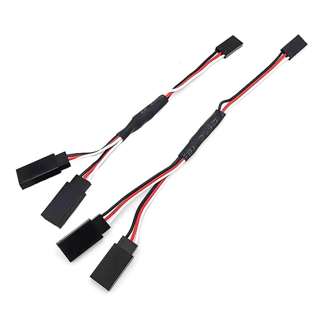 5/8/10pcs RC Servo Y Extension - Composite Rca Cable recension och pris