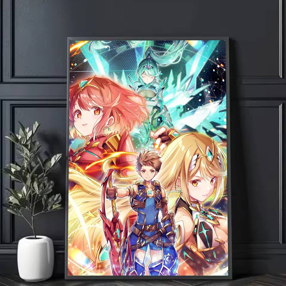 Game Xenoblade Chronicles 2 Po - Retro Poster Gaming recension och pris