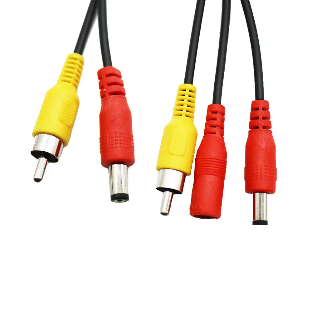6 M/10M/15M car video RCA exte - Composite Rca Cable recension och pris
