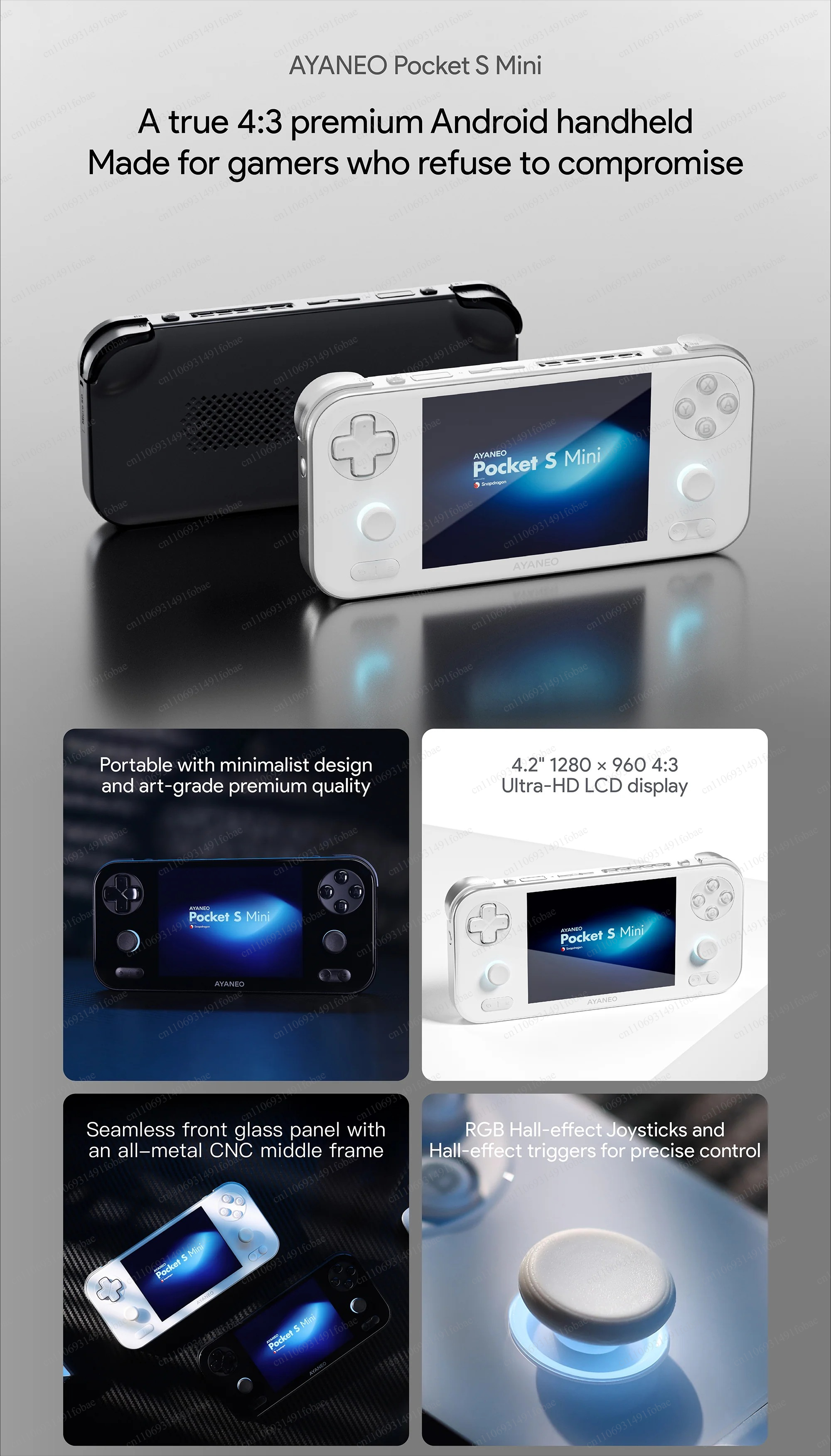 AYANEO Pocket S Mini Retro Han - Retro Gaming Consoles recension och pris