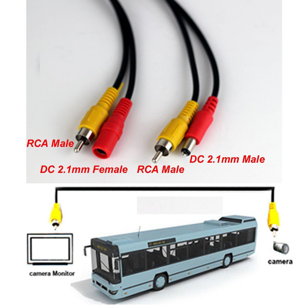 5M/10M/20M RCA Video AV DC Pow - Composite Rca Cable recension och pris