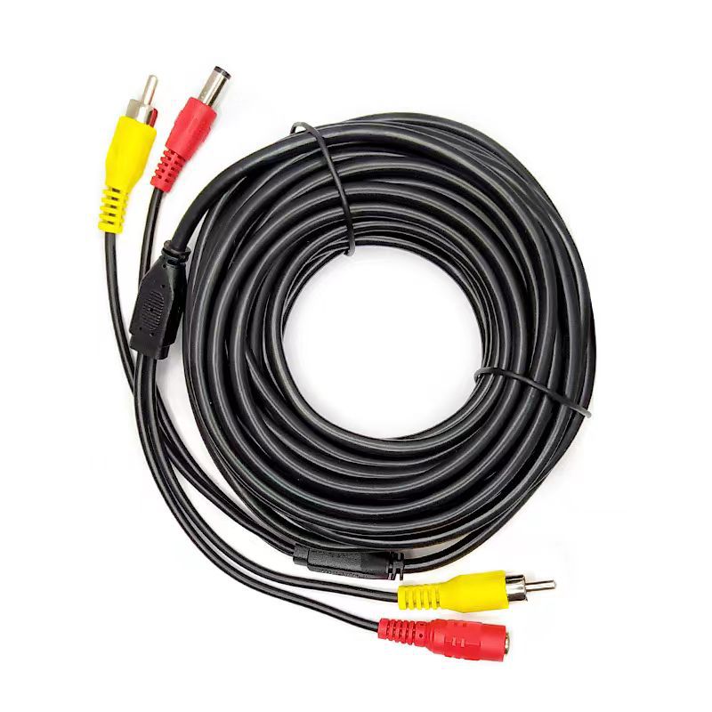 5M/10M/20M RCA Video AV DC Pow - Composite Rca Cable recension och pris