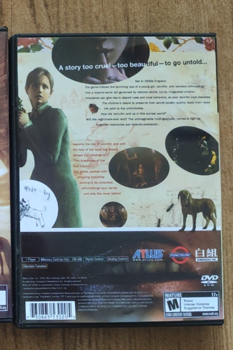 PS2 Role of Rose With Manual C - Retro Gaming Consoles recension och pris