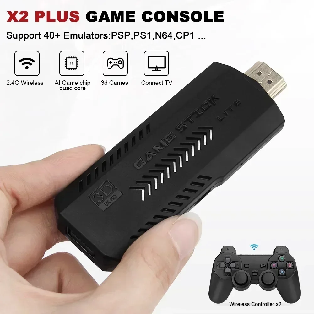 X2 Plus Game Stick 4K HD 2.4G  - Retro Gaming Mister recension och pris