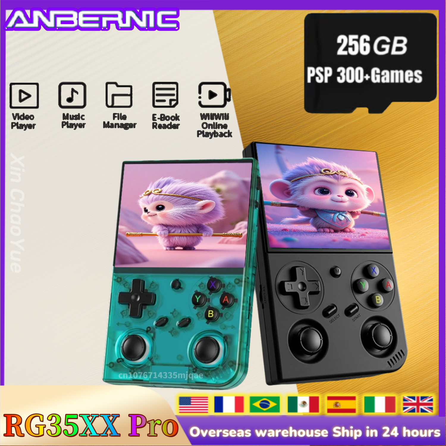 Anbernic RG35XX PRO RG 35XXPRO - Retro Gaming Console Lego recension och pris