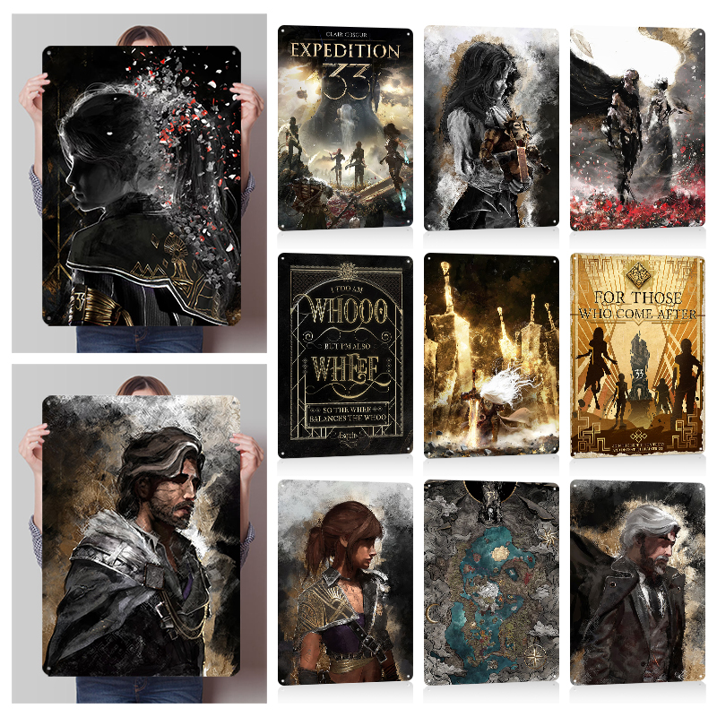 Expedition 33 Metal Posters Cu - Retro Poster Gaming recension och pris