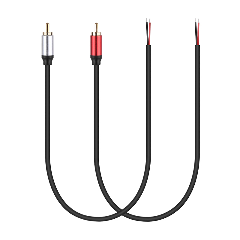 1PCS Speaker Wire RCA Male Plu - Composite Rca Cable recension och pris