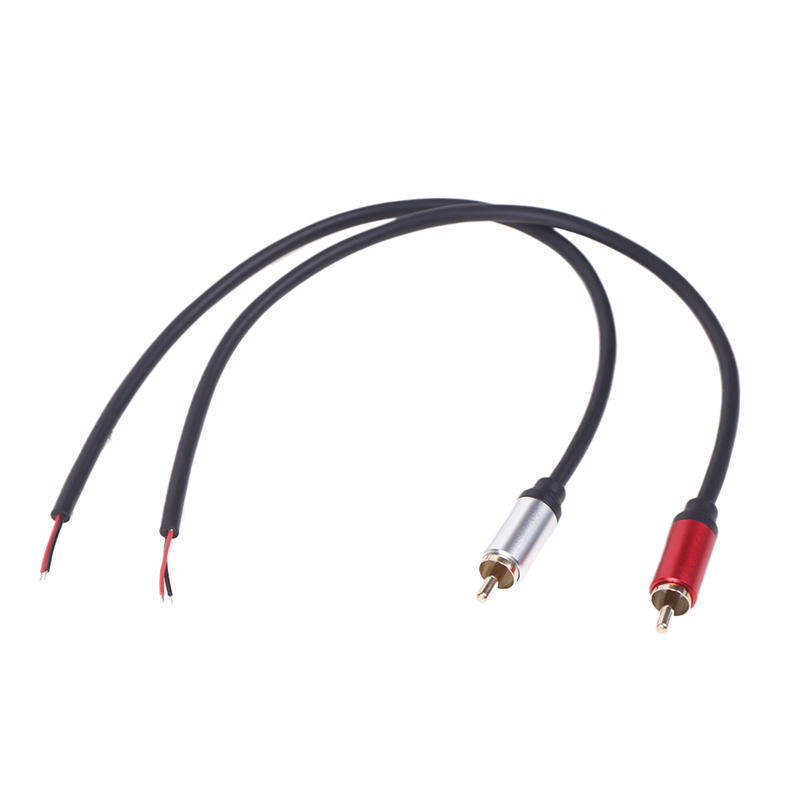 1PCS Speaker Wire RCA Male Plu - Composite Rca Cable recension och pris