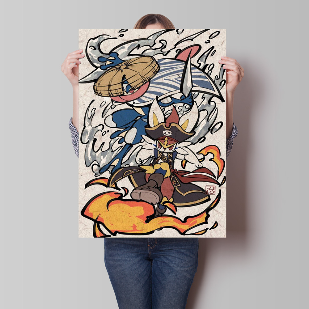 Retro Canvas Poster Prints Pok - Retro Gaming Pokemon recension och pris