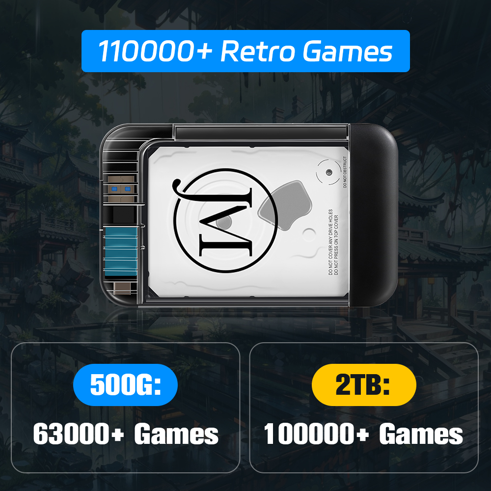 Retro Game HDD With 110000+Ret - Retro Gaming For Windows recension och pris