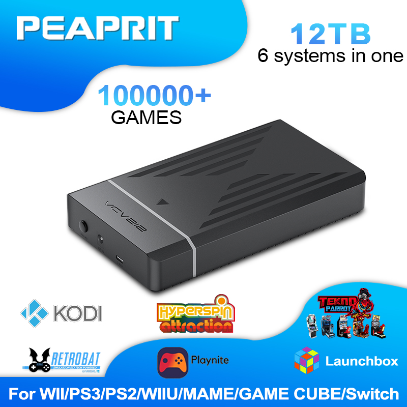 12TB Retro Gaming HDD with Hyp - Retro Gaming For Windows recension och pris