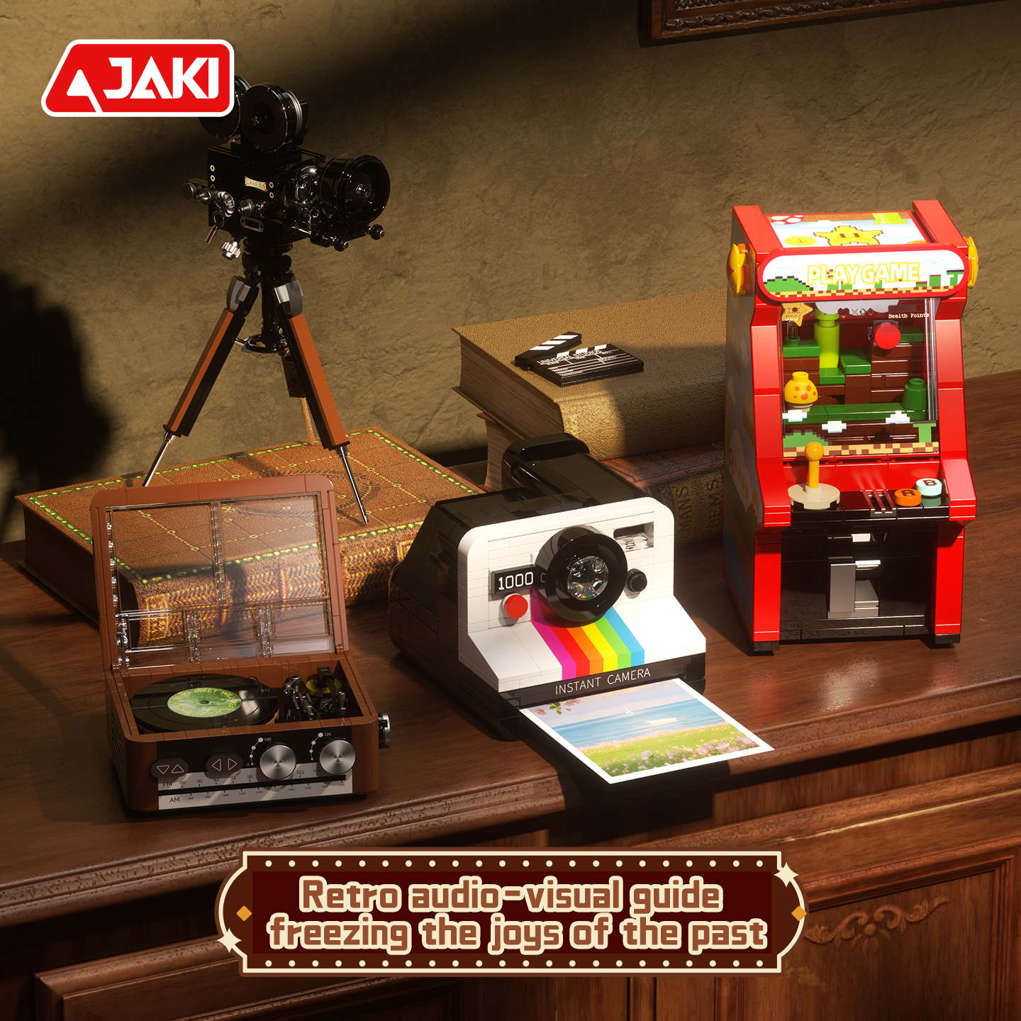 JAKI Retro Electronics Series  - Retro Gaming Console Lego recension och pris