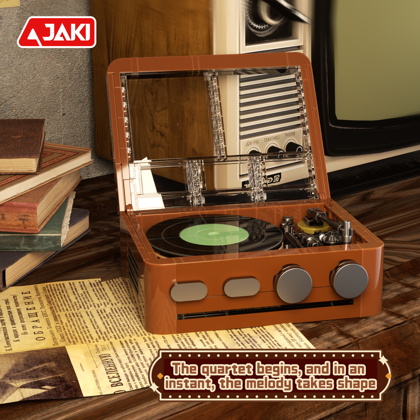 JAKI Retro Electronics Series  - Retro Gaming Console Lego recension och pris