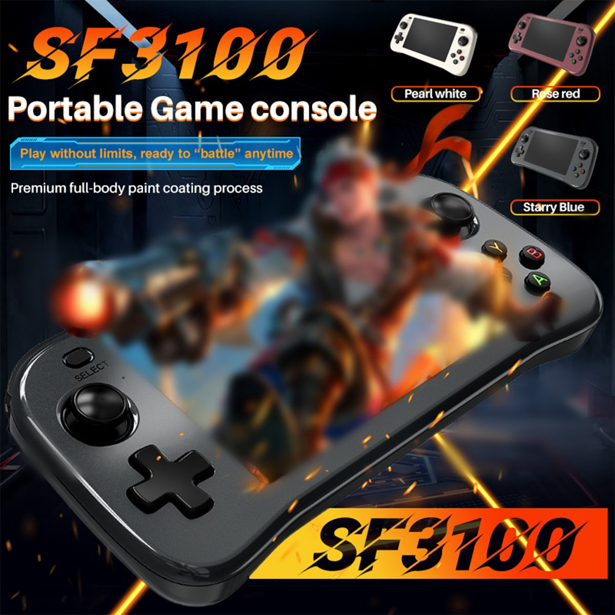 SF3100 Portable Handheld Game  - Retro Gaming Devices recension och pris
