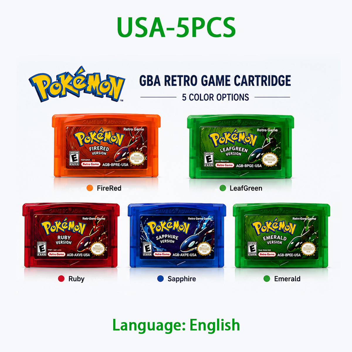 Classic Pixel RPG Cartridge Fo - Retro Gaming Pokemon recension och pris
