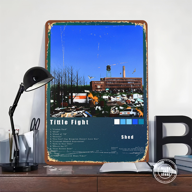 Title Fight - Shed Album Cover - Retro Poster Gaming recension och pris