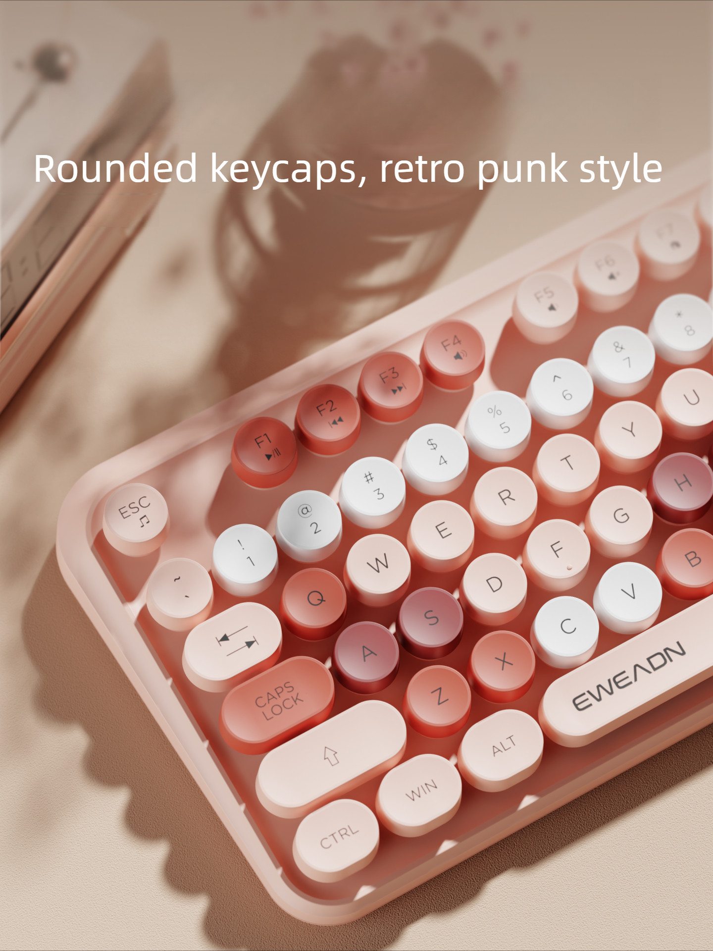EWEADN V96 Wireless Keyboard M - Retro Gaming For Windows recension och pris